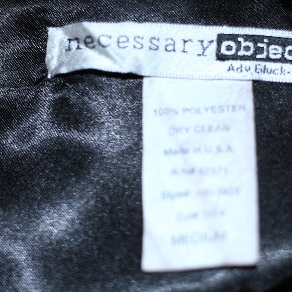 Necessary Objects ADV Gluvk - Frankel Black Dress - Picture 12 of 12